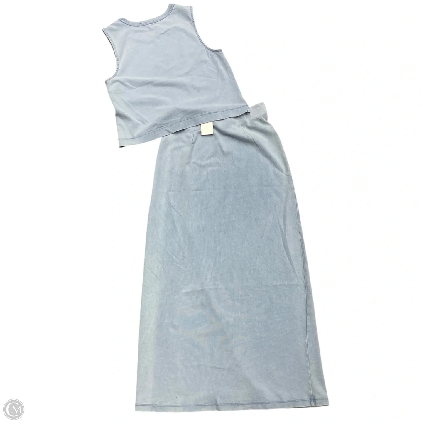 Skirt Set 2pc By Z Supply In Blue, Size: Xs