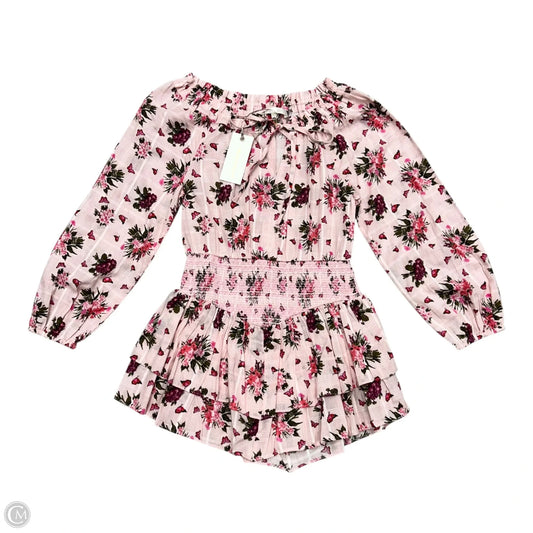Dress Casual Short By Loveshackfancy In Pink, Size: S