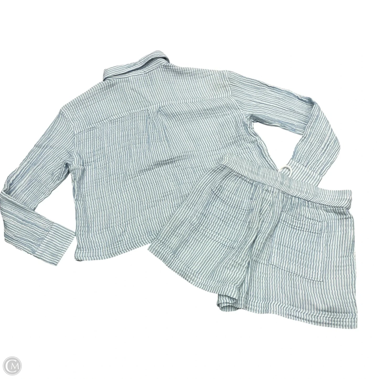 Shorts Set By Lou And Grey In Blue & White, Size: Xs