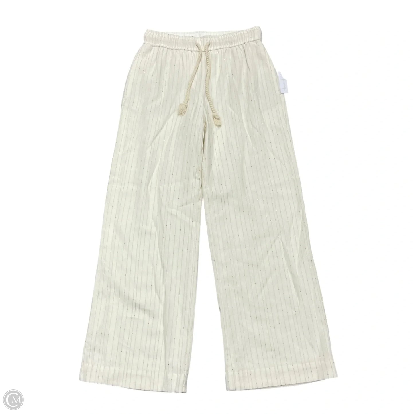 Pants Wide Leg By House Of Harlow In Cream, Size: Xs