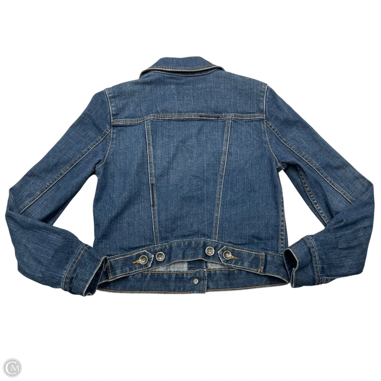 Jacket Denim By Banana Republic In Blue Denim, Size: Xs