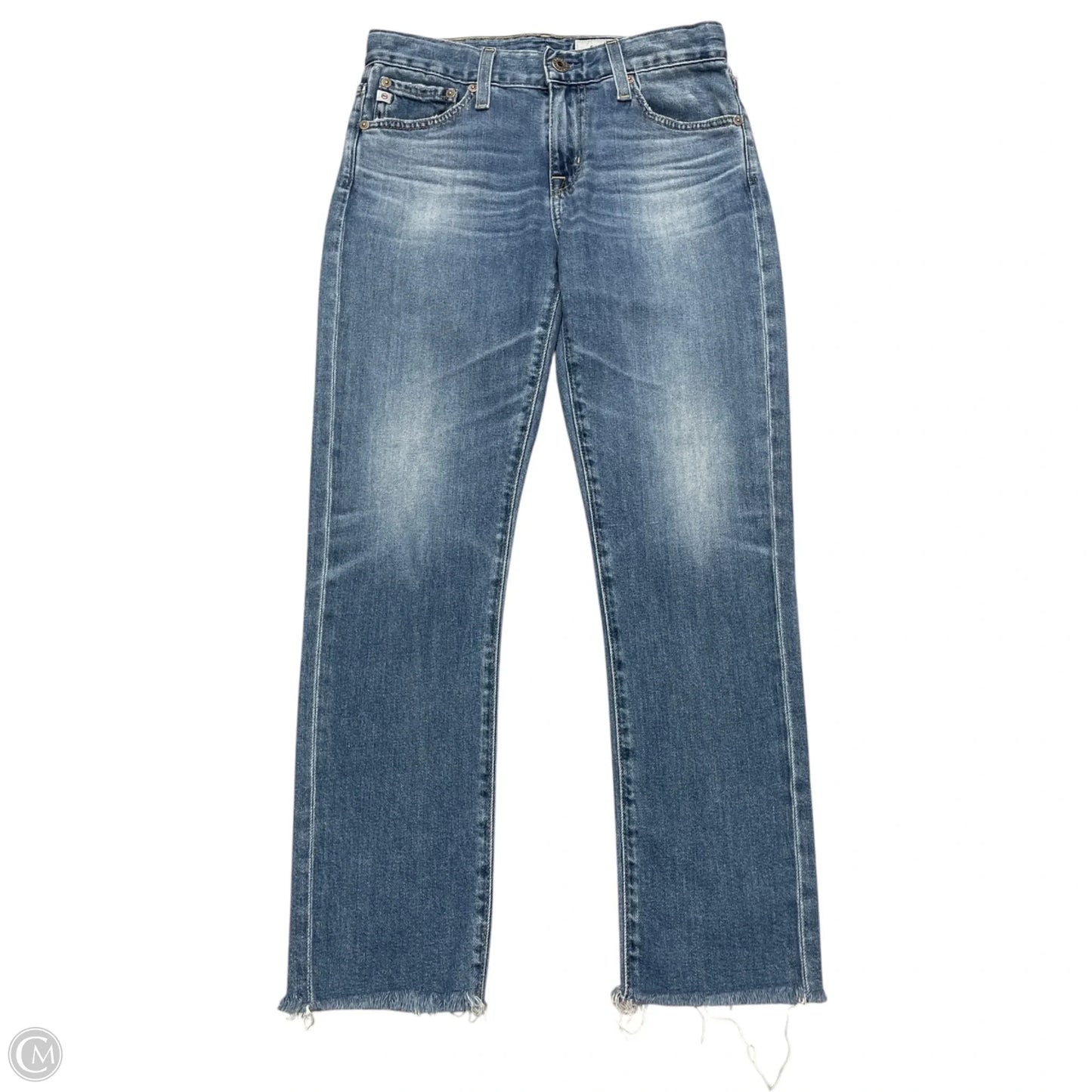 Jeans Boyfriend By Ag Jeans In Blue Denim, Size: 0
