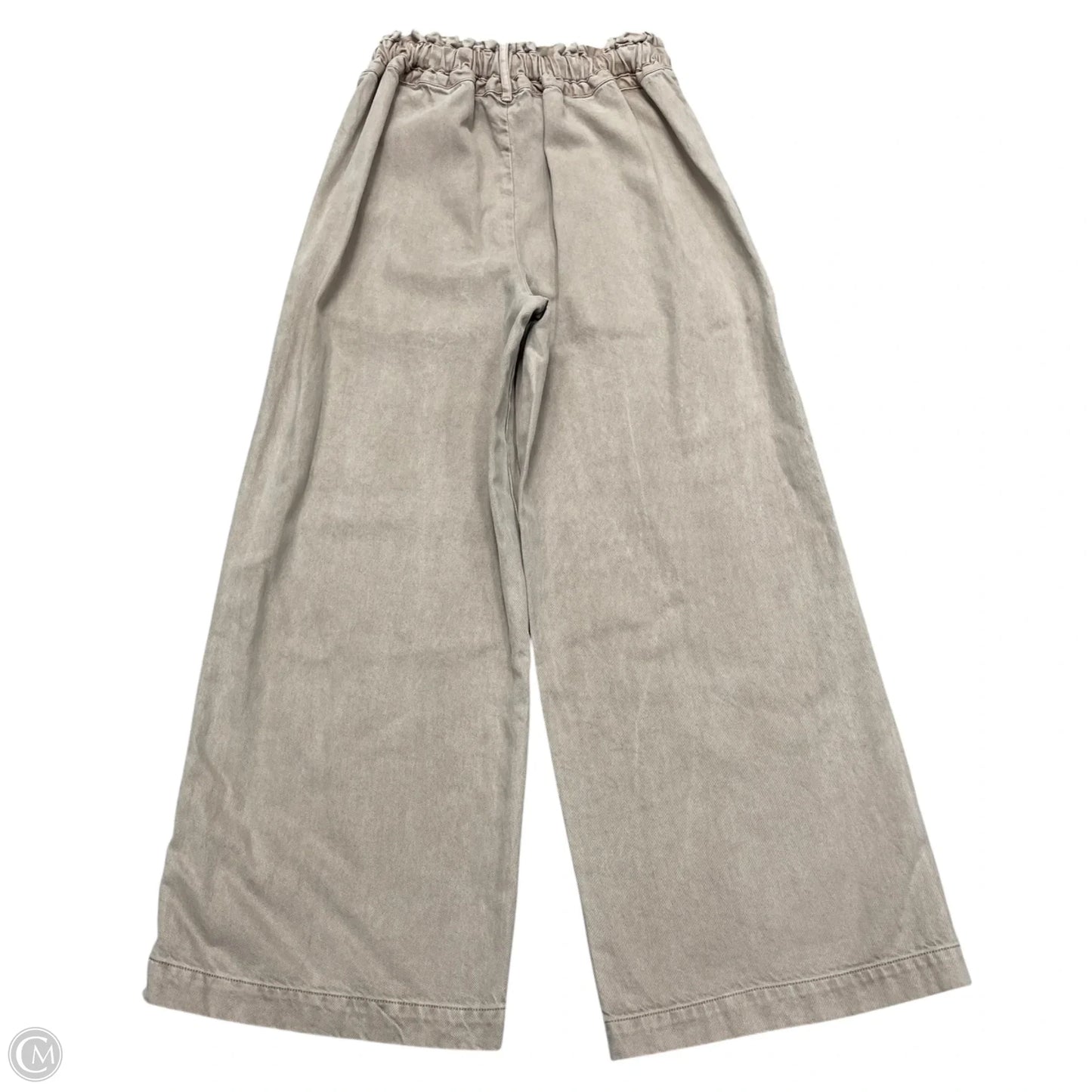 Jeans Wide Leg By Young Fabulous & Broke In Tan Denim, Size: Xs