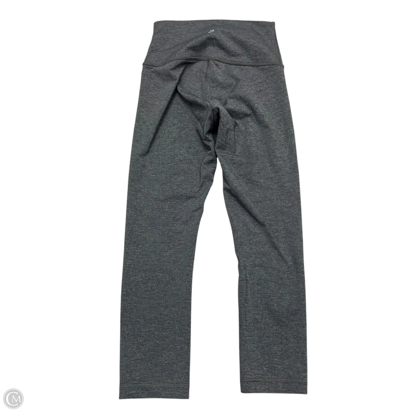 Athletic Leggings Capris By Lululemon In Grey, Size: S