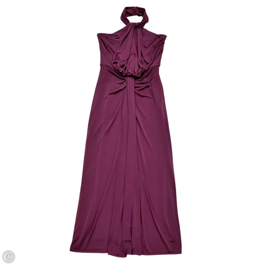 Dress Party Maxi By Cinc A Sept In Purple, Size: Xs