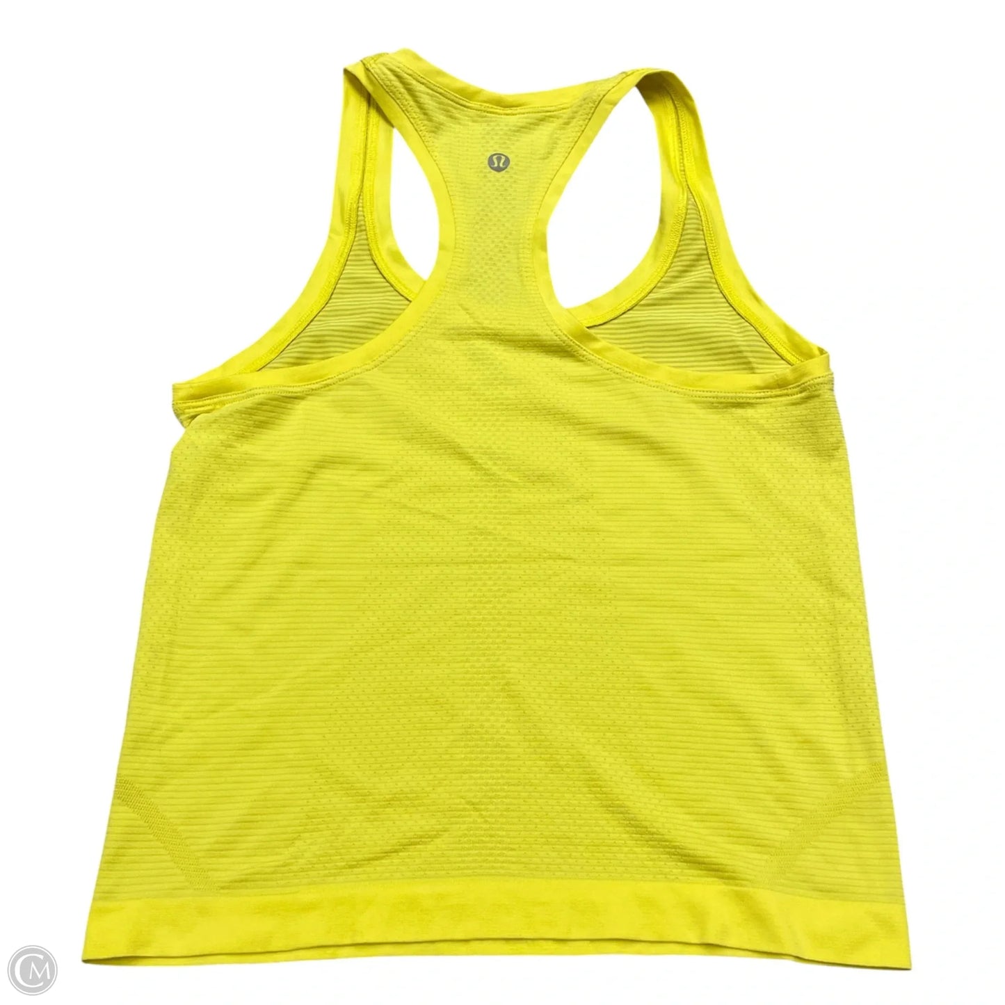 Athletic Tank Top By Lululemon In Yellow, Size: S