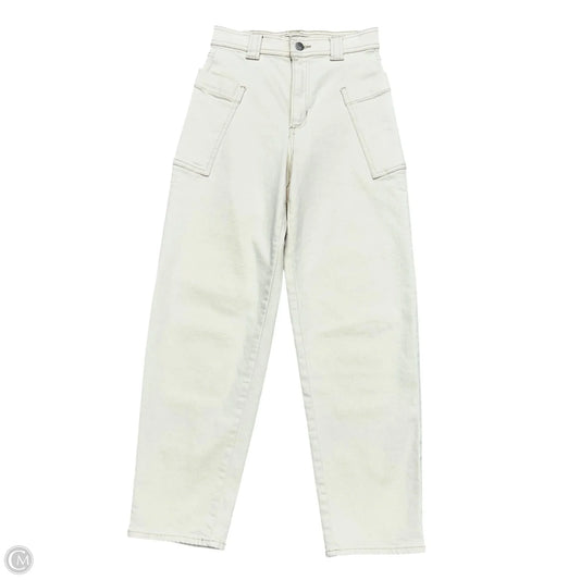 Jeans Straight By Joes Jeans In Cream Denim, Size: 2