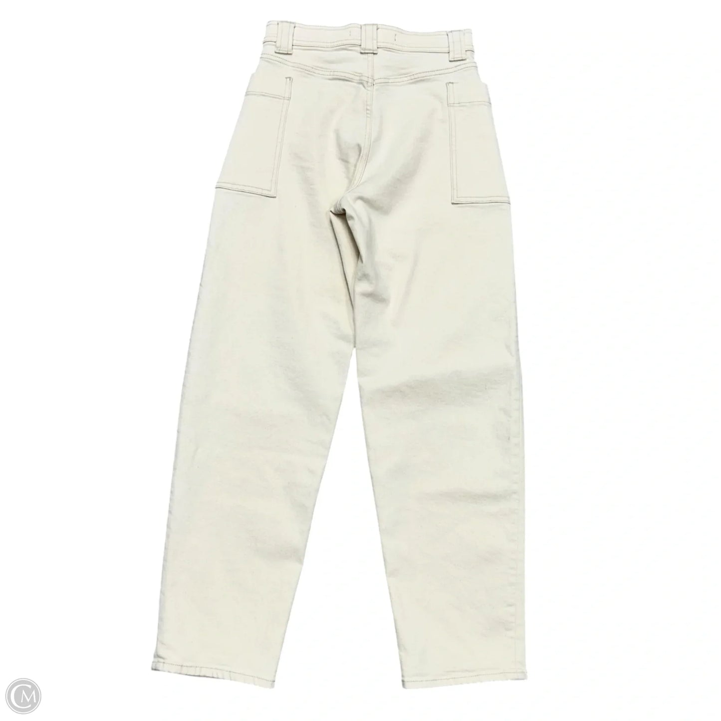 Jeans Straight By Joes Jeans In Cream Denim, Size: 2