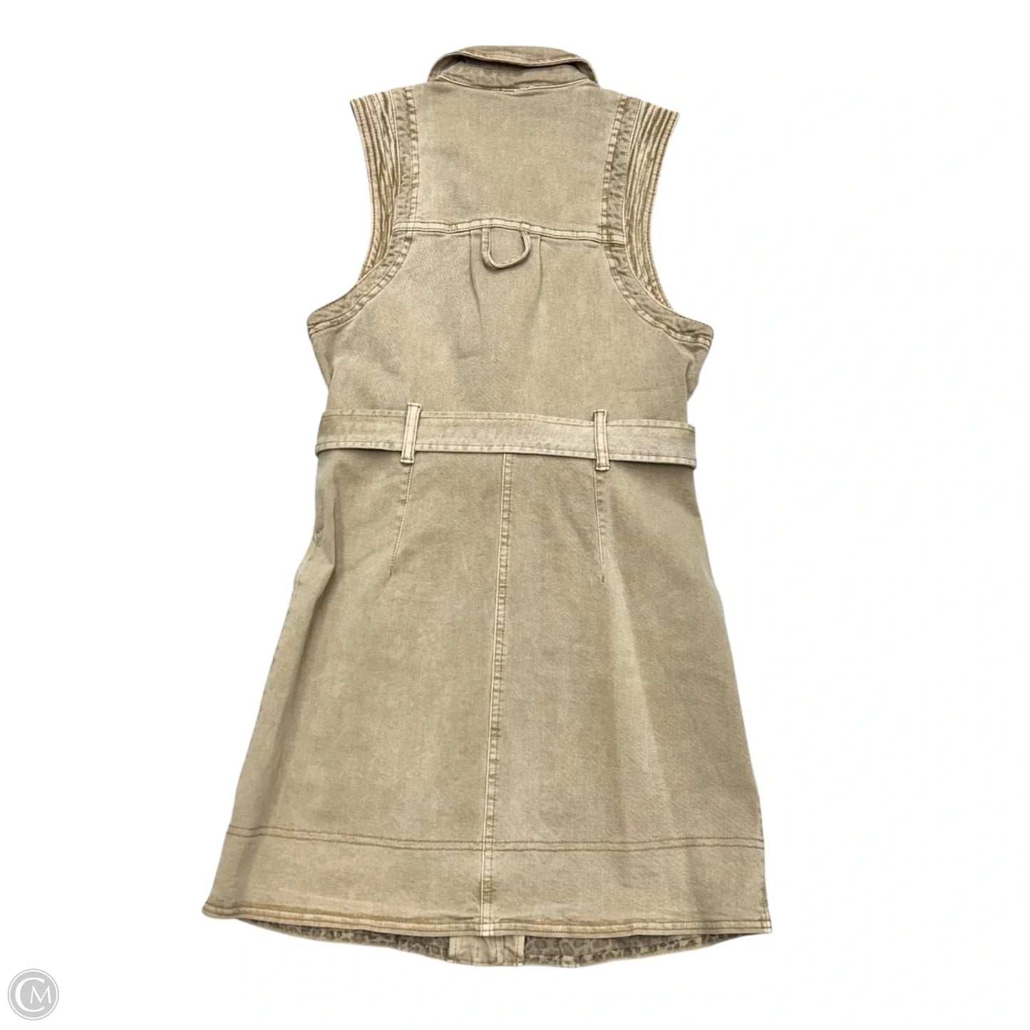 Dress Casual Midi By Pilcro In Tan, Size: Xs