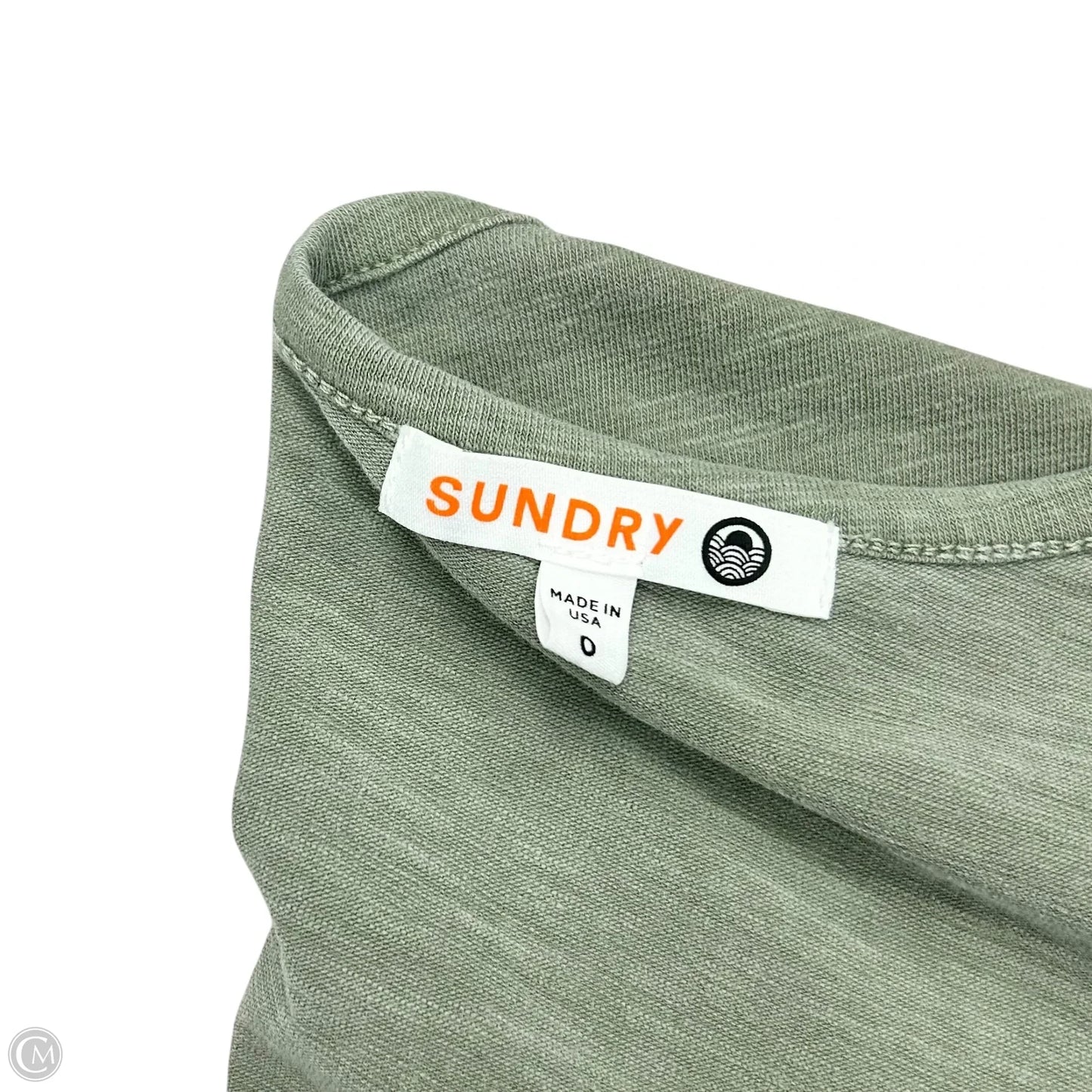 Dress Casual Midi By Sundry In Green, Size: Xs