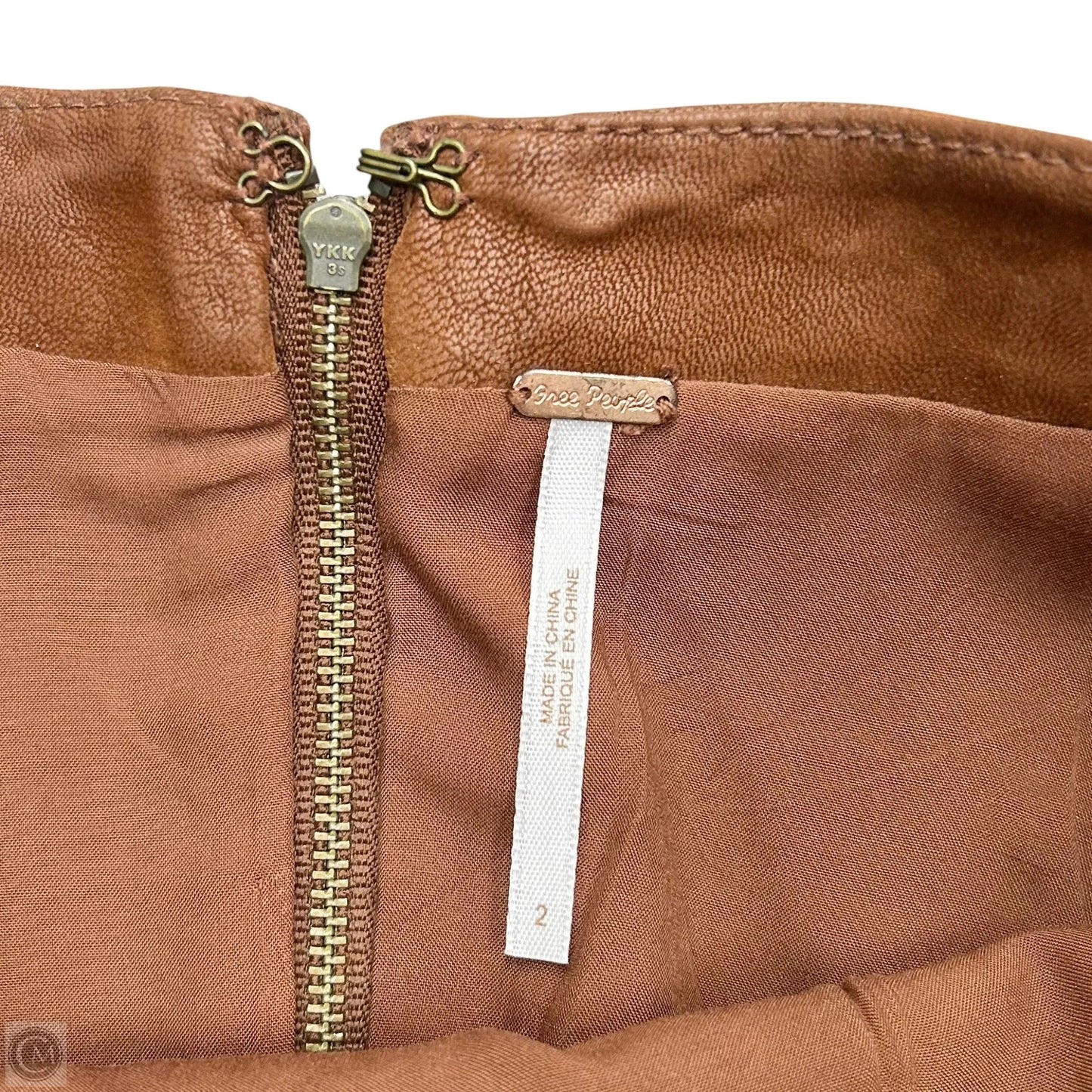 Skirt Mini & Short By Free People In Brown, Size: 2