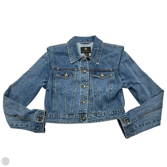 Jacket Denim By House Of Harlow In Blue Denim, Size: Xs