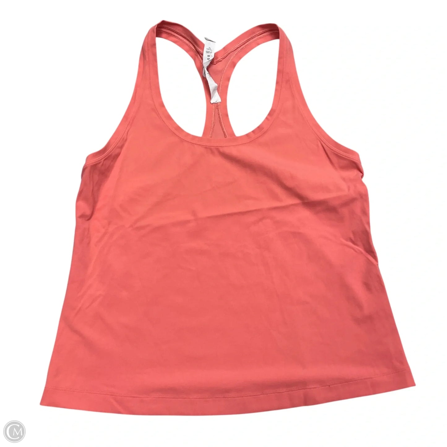 Athletic Tank Top By Lululemon In Coral, Size: L