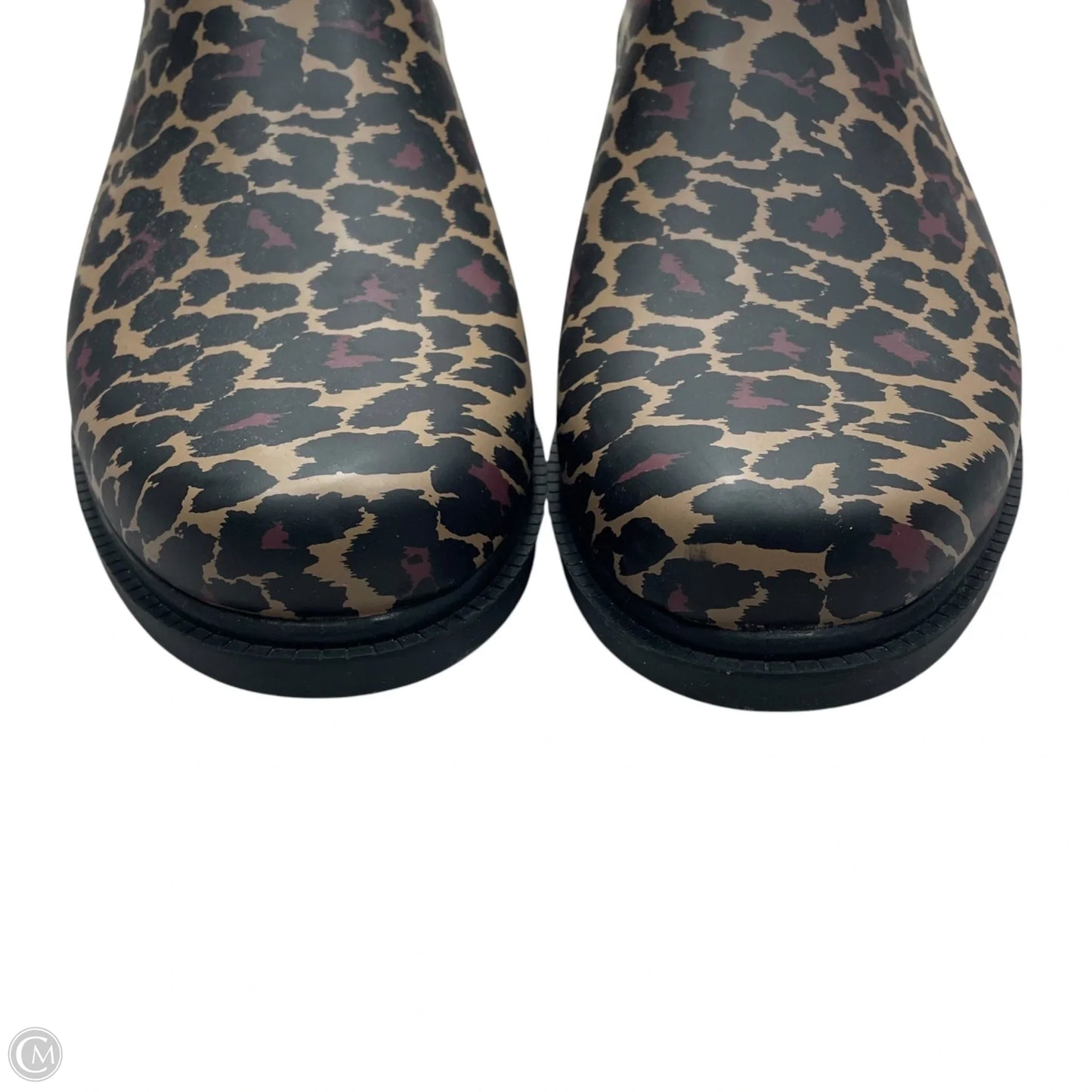 Boots Rain By J. Crew In Animal Print, Size: 8
