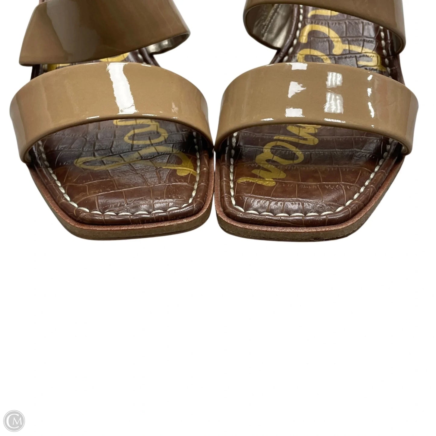Sandals Heels Wedge By Sam Edelman In Cream, Size: 8.5