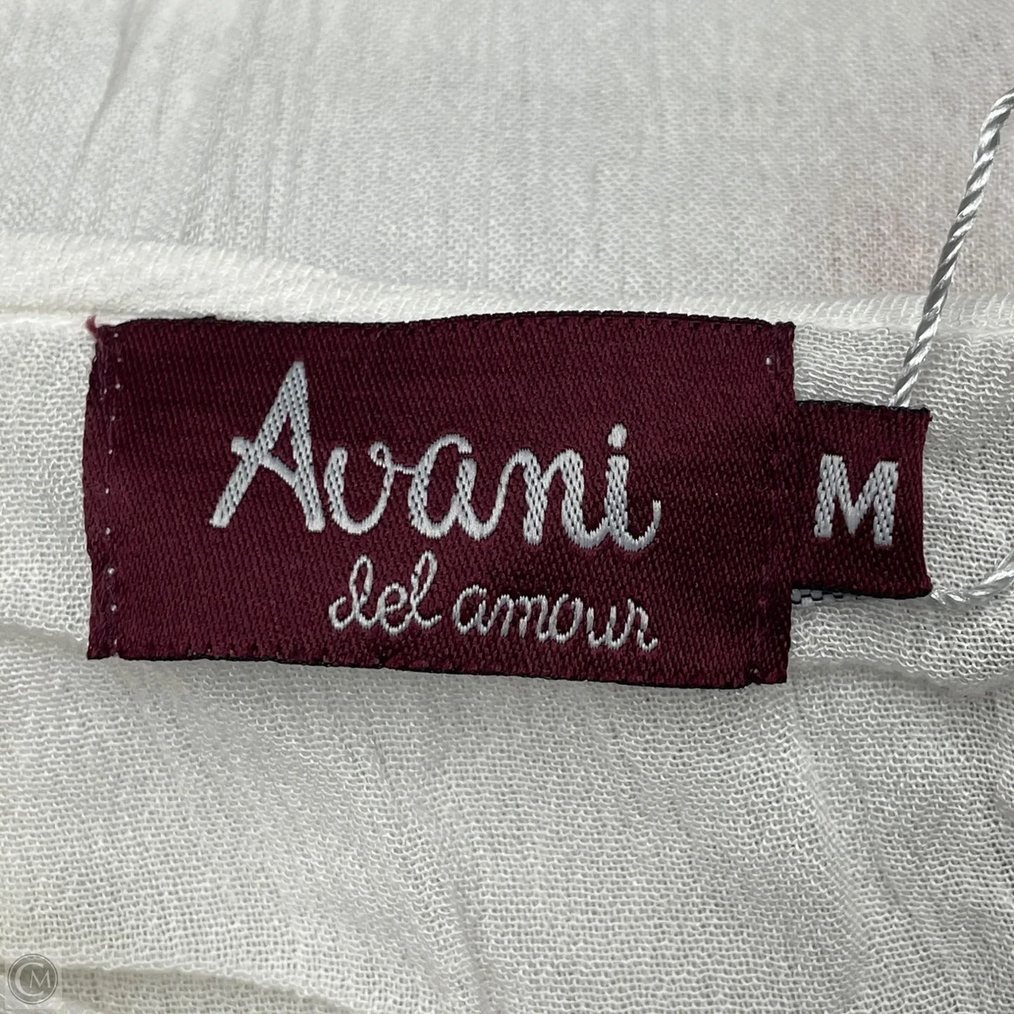 Dress Casual Short By Avani In Ivory, Size: M