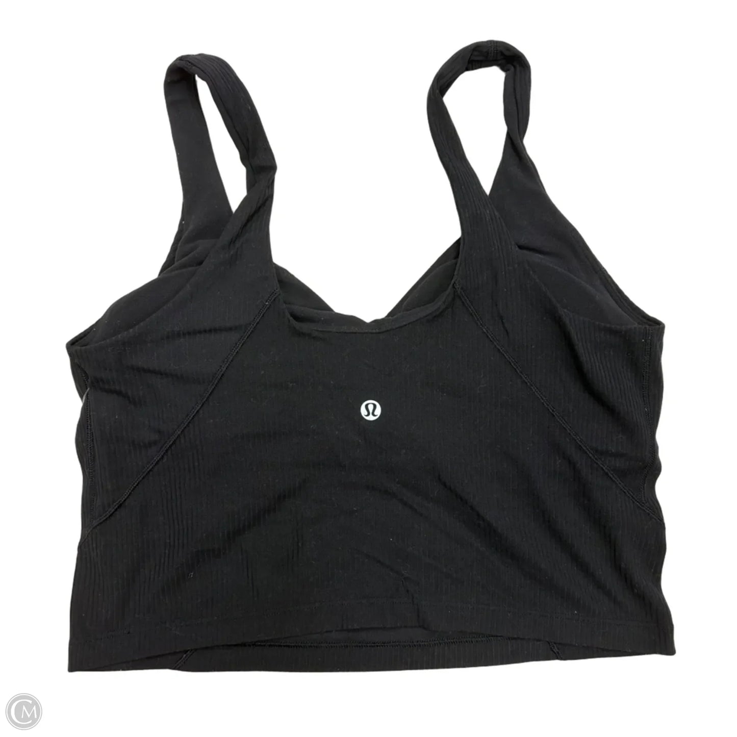 Athletic Bra By Lululemon In Black, Size: M