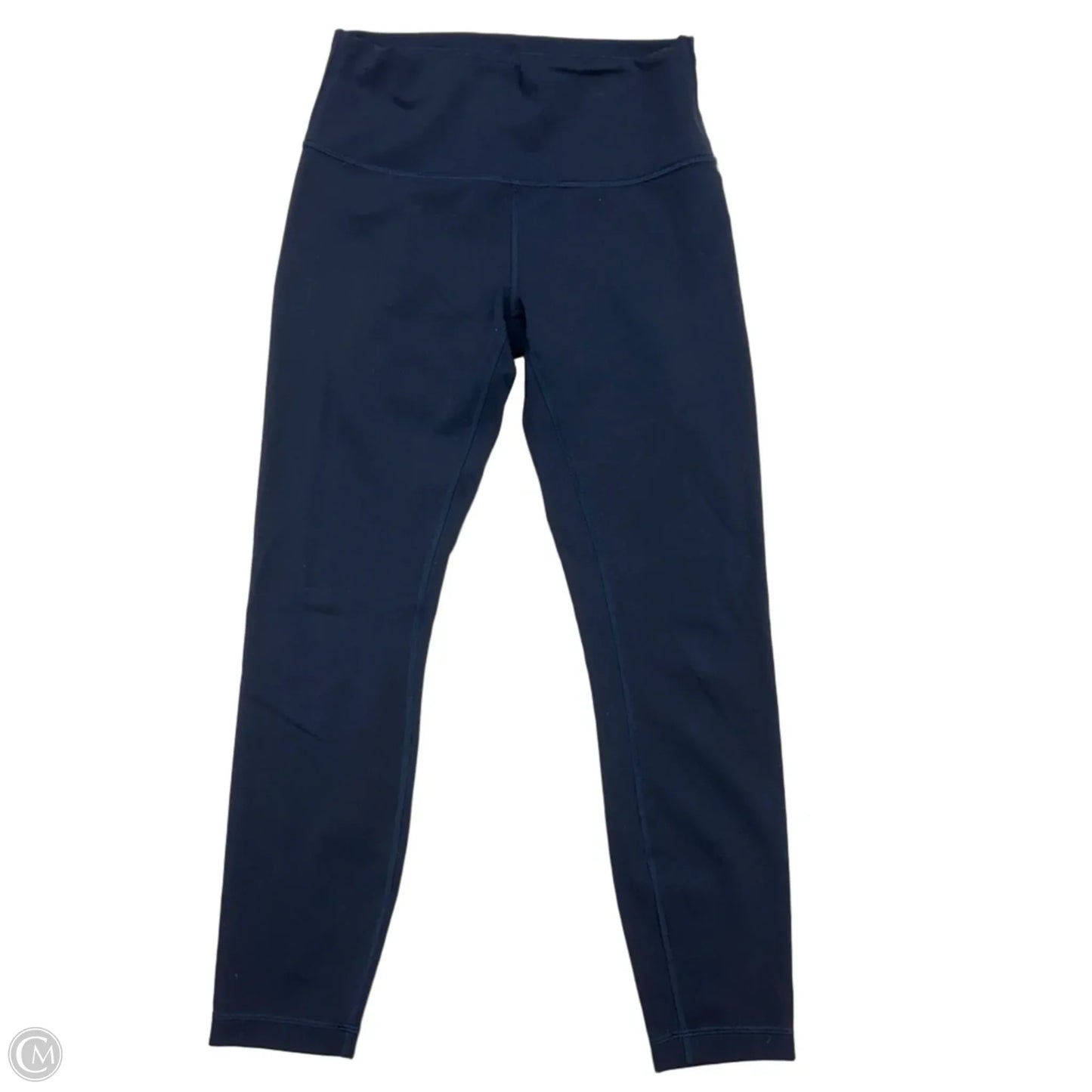 Athletic Leggings By Lululemon In Navy, Size: M