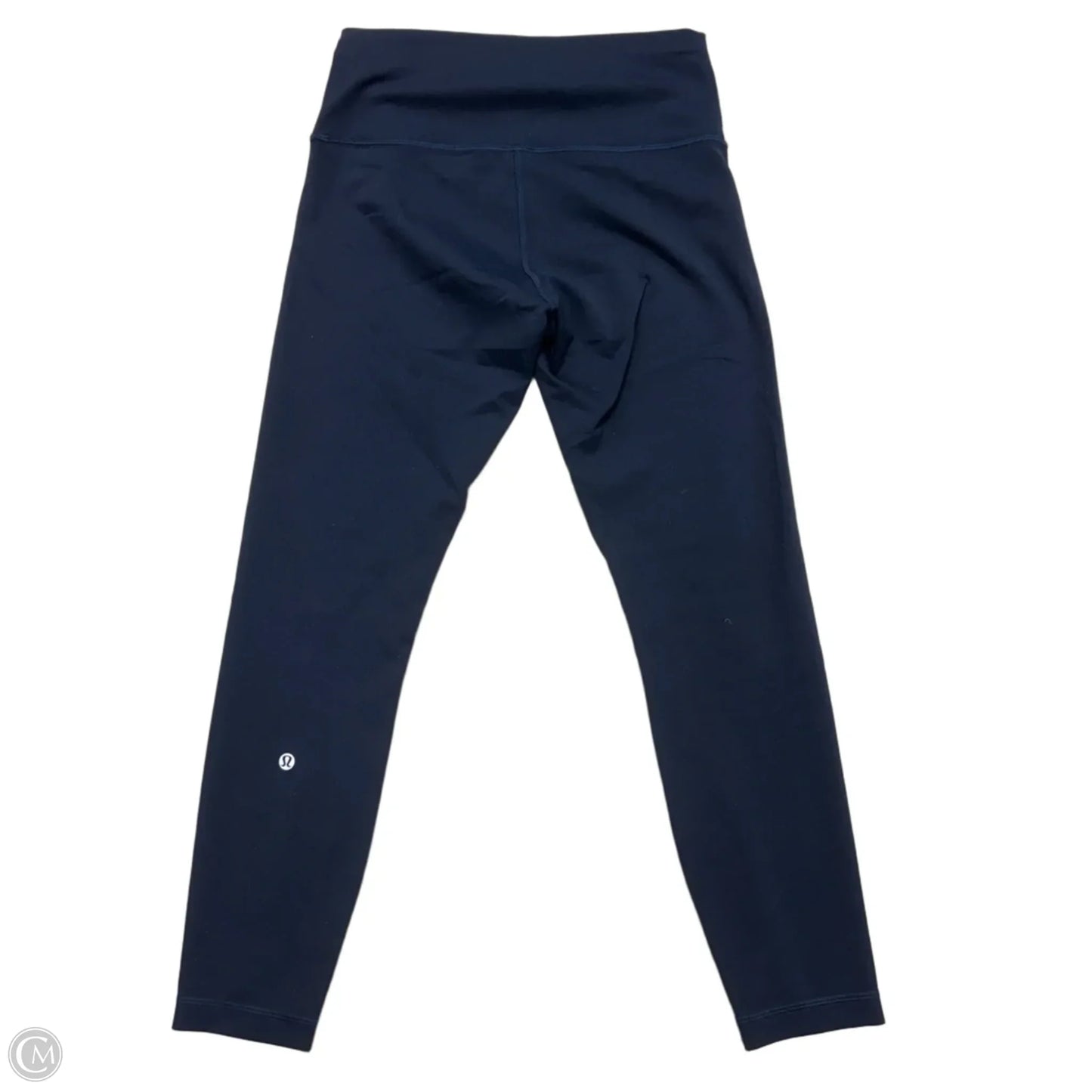 Athletic Leggings By Lululemon In Navy, Size: M