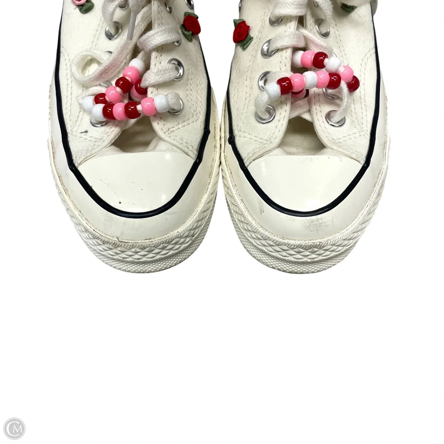 Shoes Sneakers By Converse In Red & White, Size: 8.5
