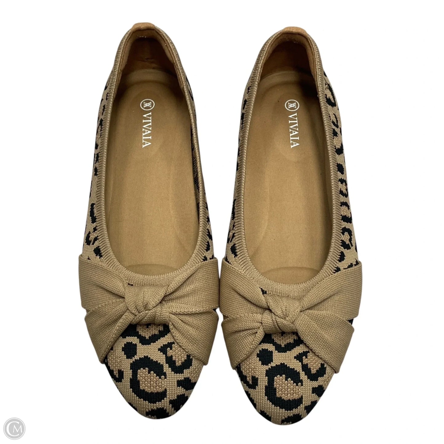 Shoes Flats By Vivaia In Animal Print, Size: 9.5
