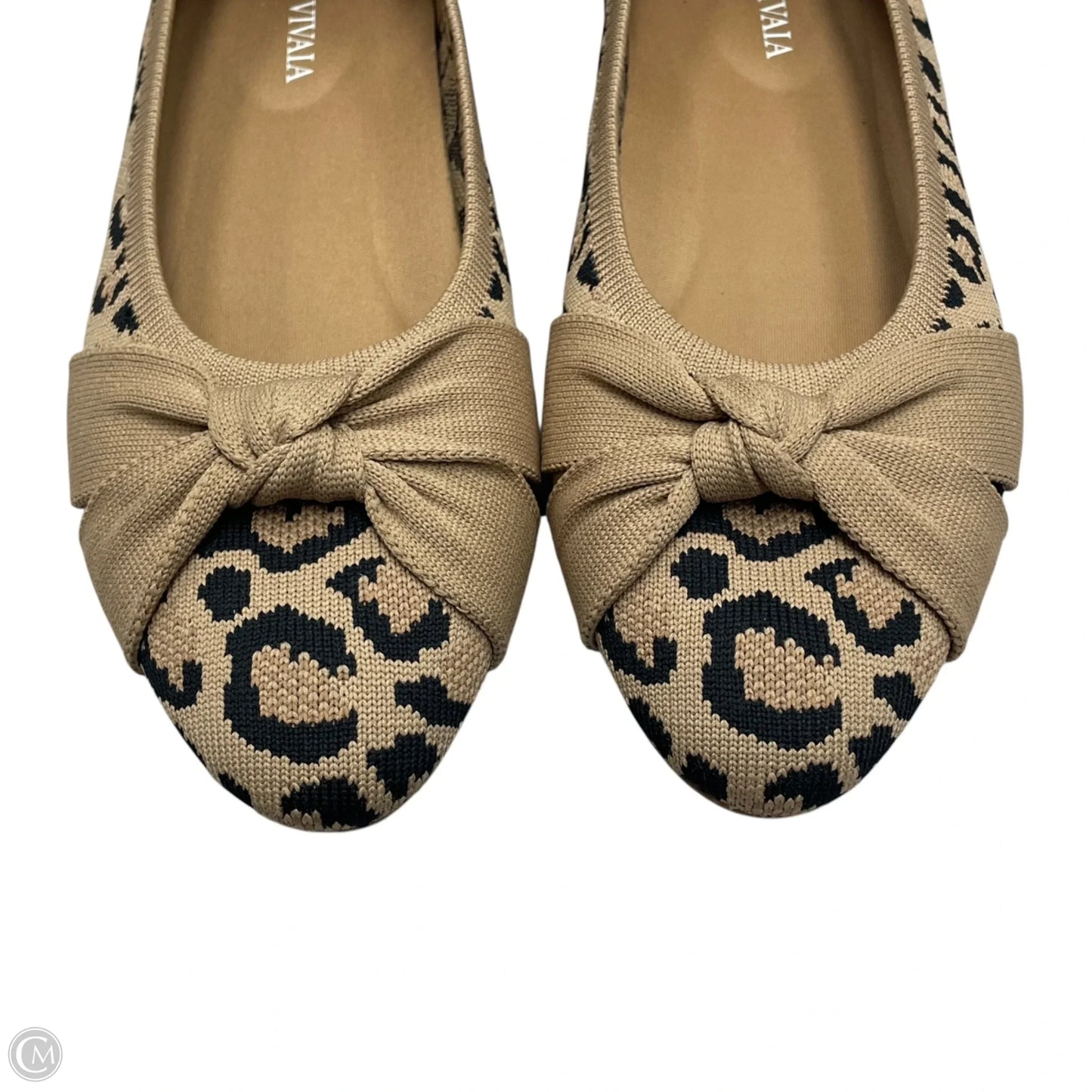 Shoes Flats By Vivaia In Animal Print, Size: 9.5