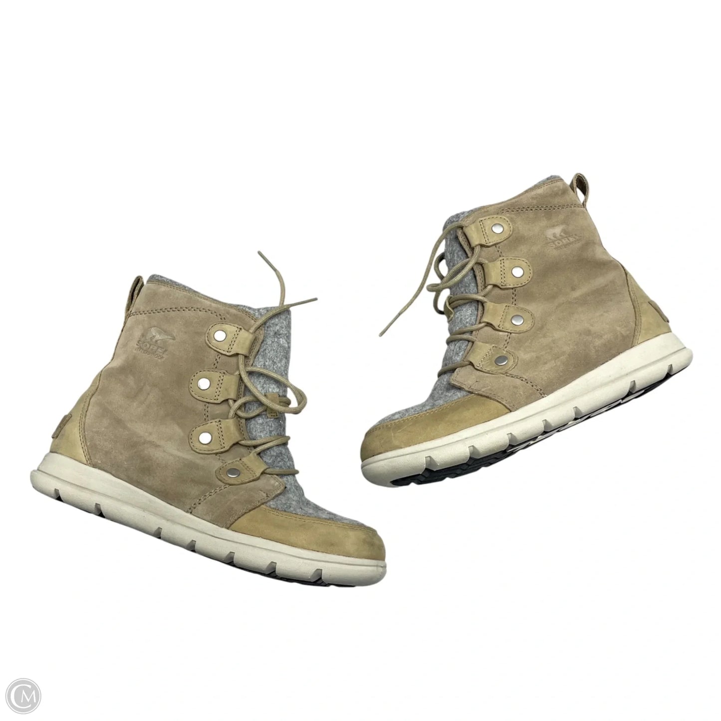 Boots Combat By Sorel In Taupe, Size: 9