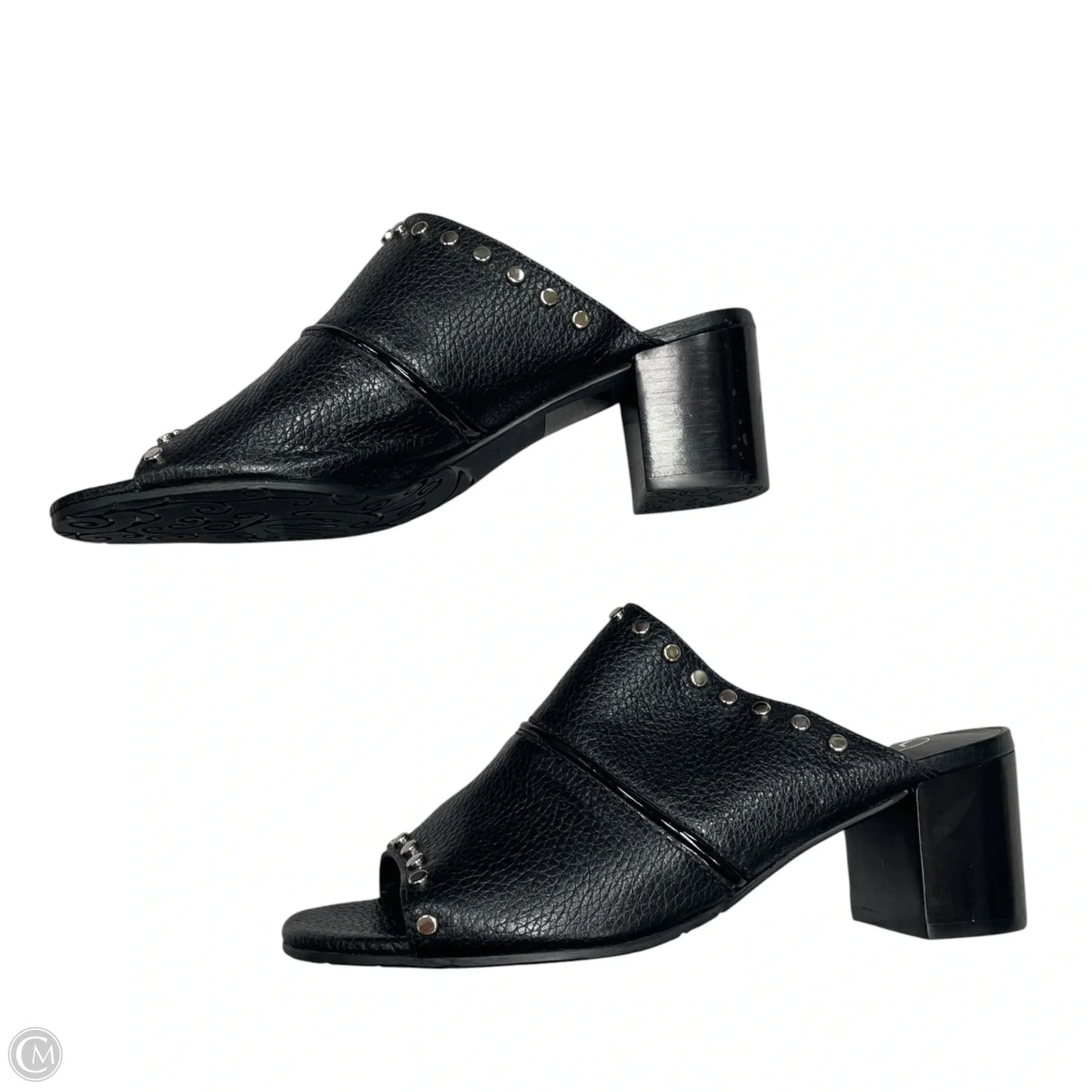 Sandals Heels Block By Brighton In Black, Size: 7