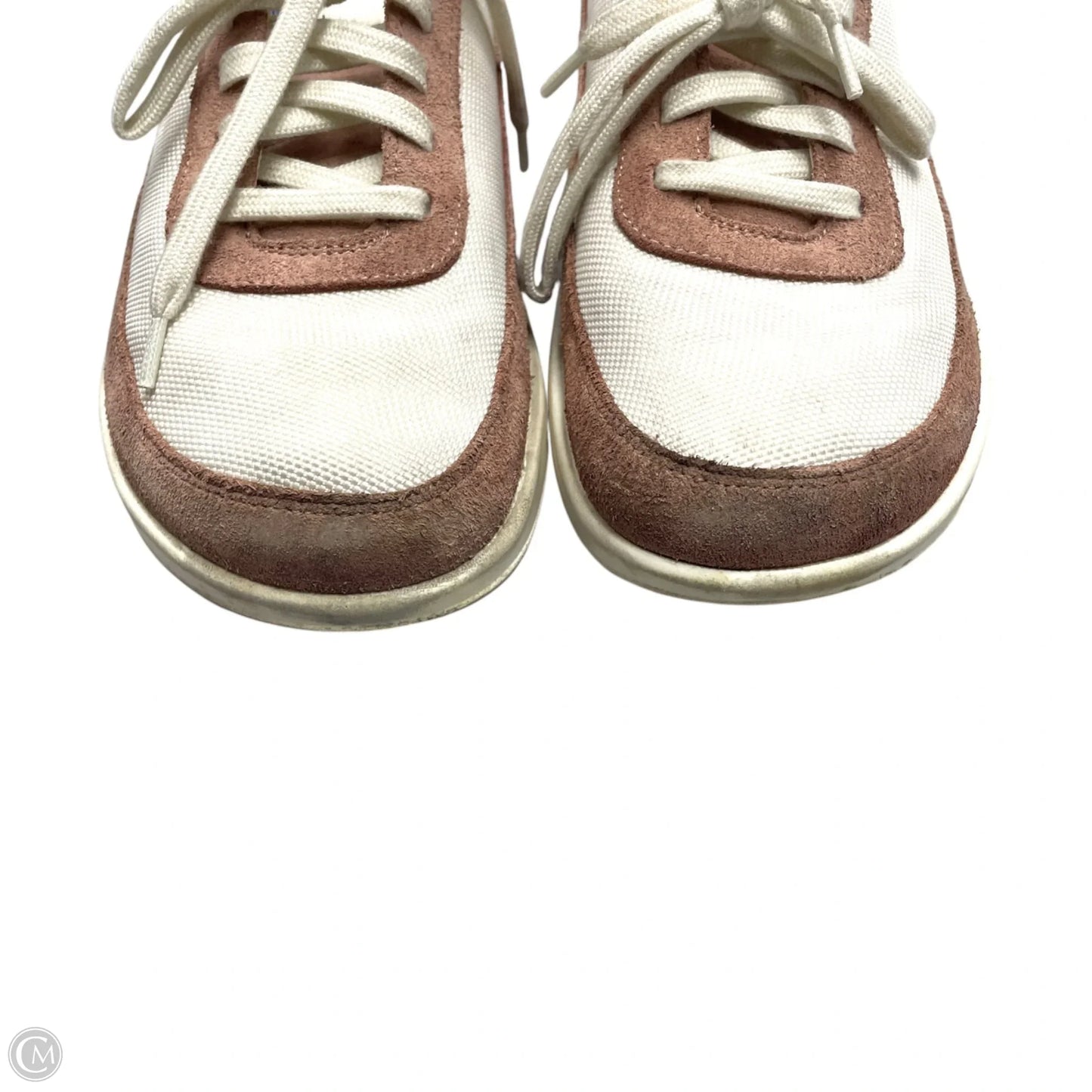 Shoes Sneakers By Birkenstock In Pink & White, Size: 8.5