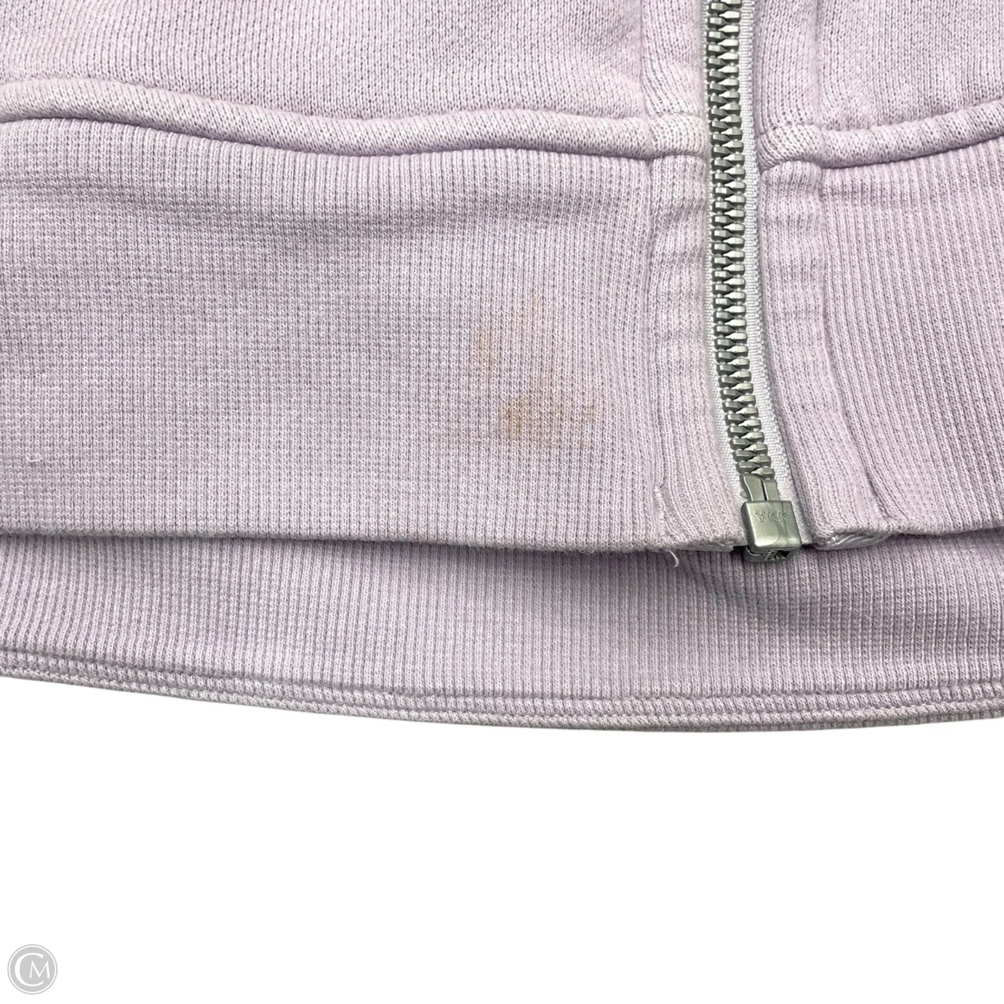 Athletic Jacket By Lululemon In Purple, Size: Xs