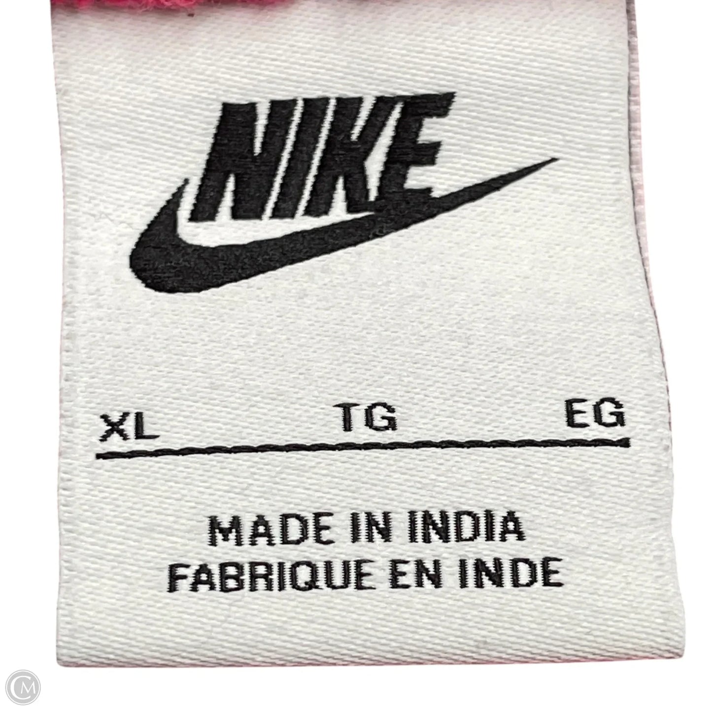 Athletic Pants By Nike In Pink, Size: Xl