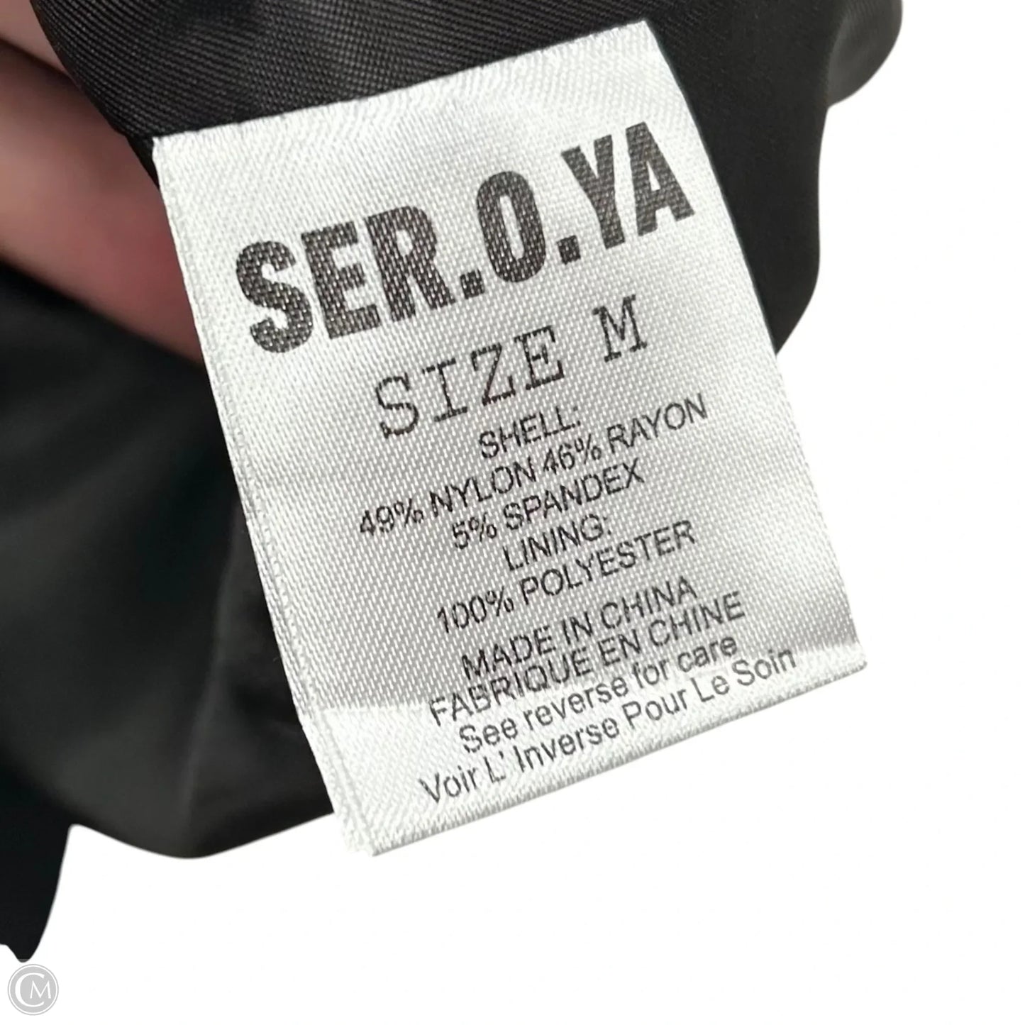 Blazer By Ser.O.Ya In Black, Size: M