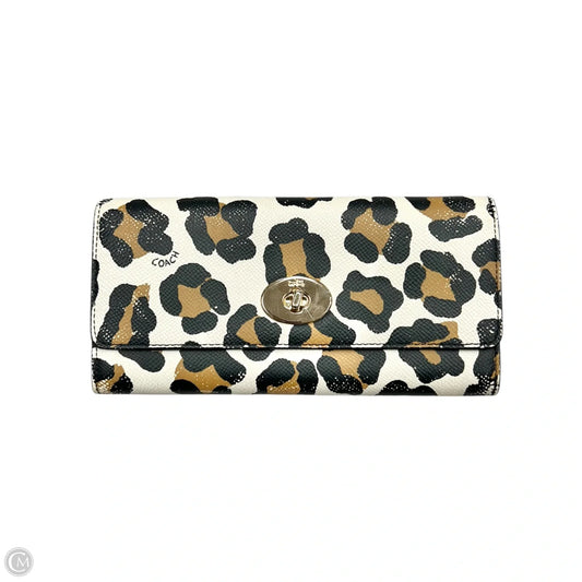 Wallet Designer By Coach, Size: Large