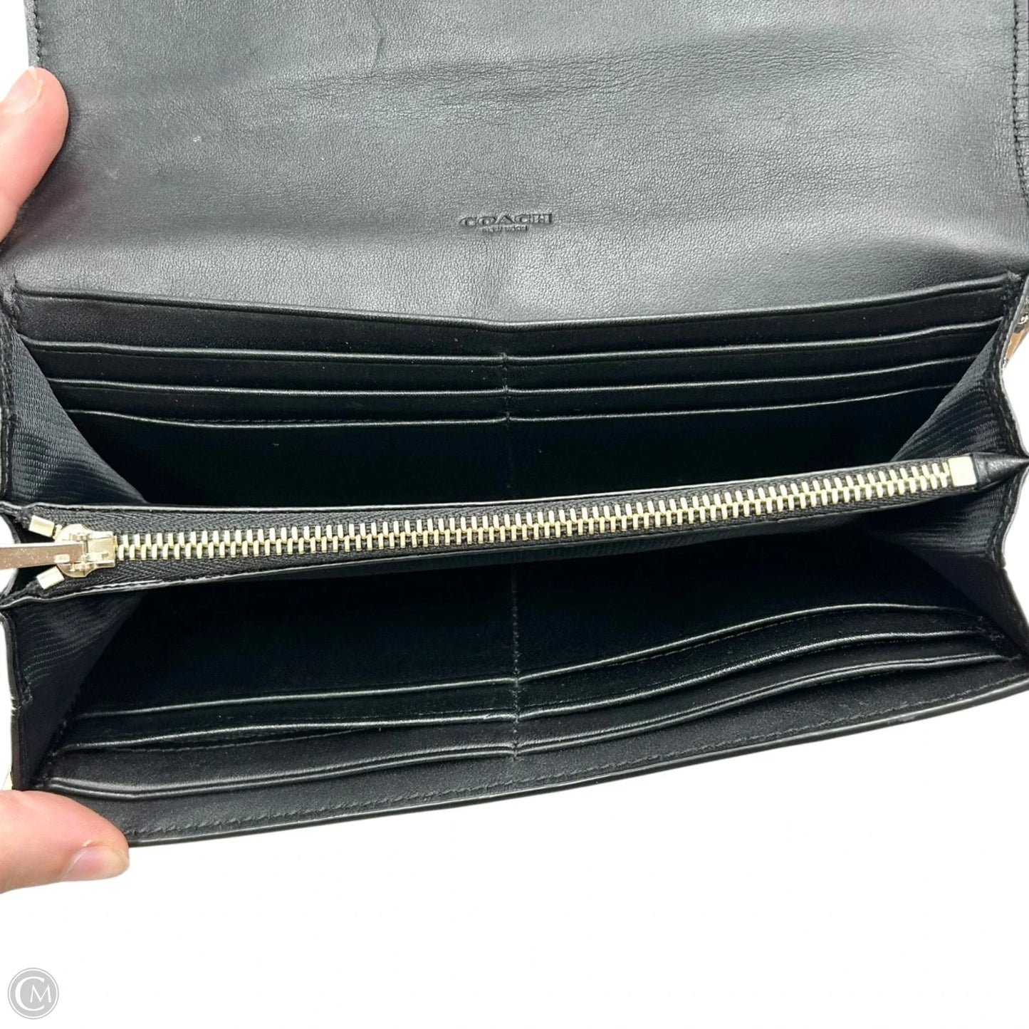 Wallet Designer By Coach, Size: Large