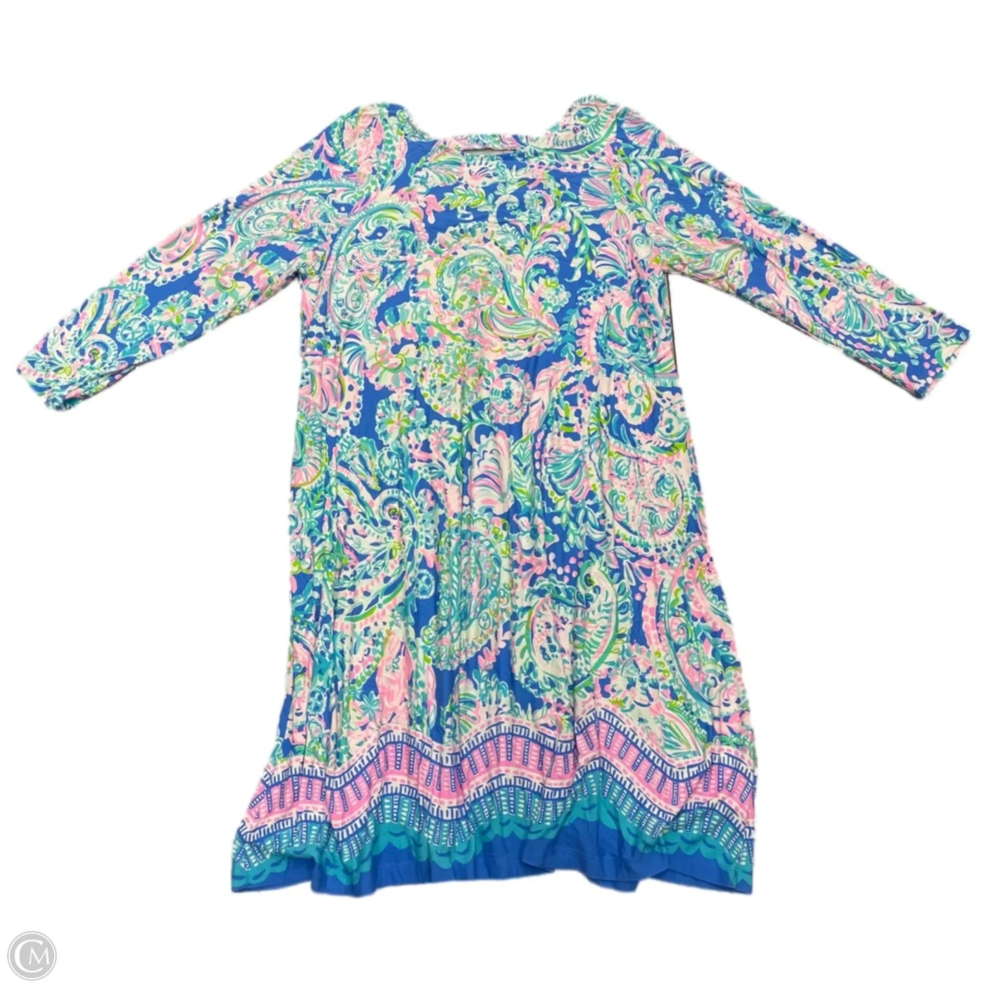 Dress Designer By Lilly Pulitzer In Blue, Size: Xxl