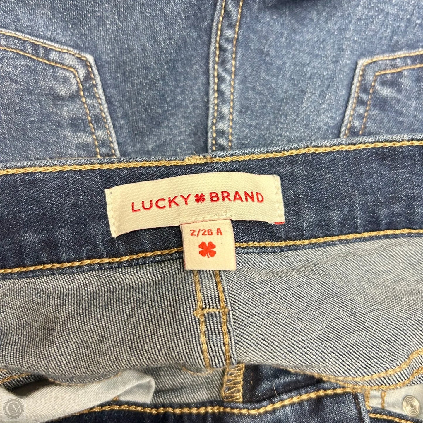 Jeans Boot Cut By Lucky Brand In Blue Denim, Size: 2