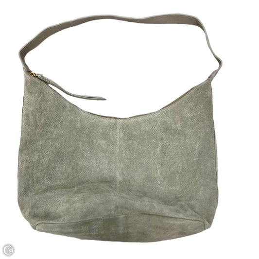 Handbag Leather By Margot, Size: Medium