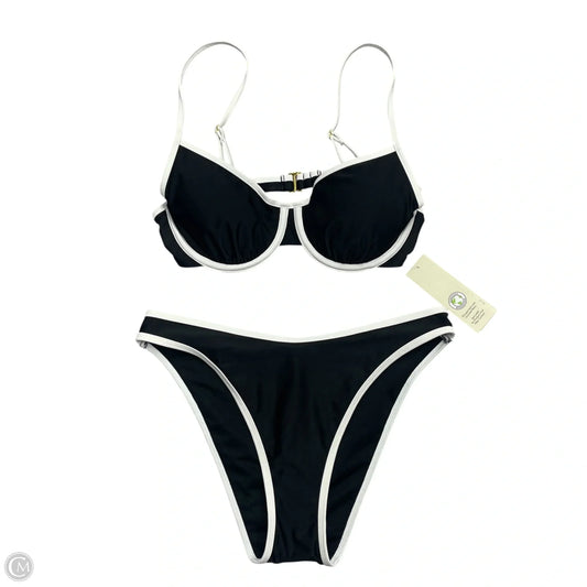 Swimsuit 2pc By No Boundaries In Black & White, Size: S