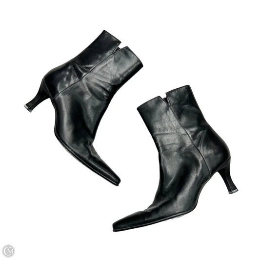 Boots Leather By Enzo Angiolini In Black, Size: 7.5