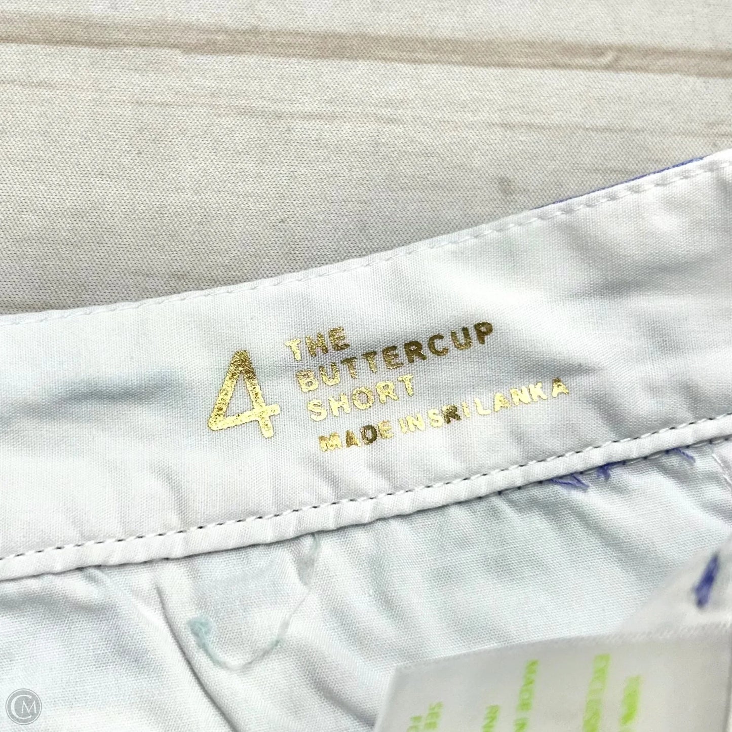 Shorts Designer By Lilly Pulitzer In Blue & Green, Size: S