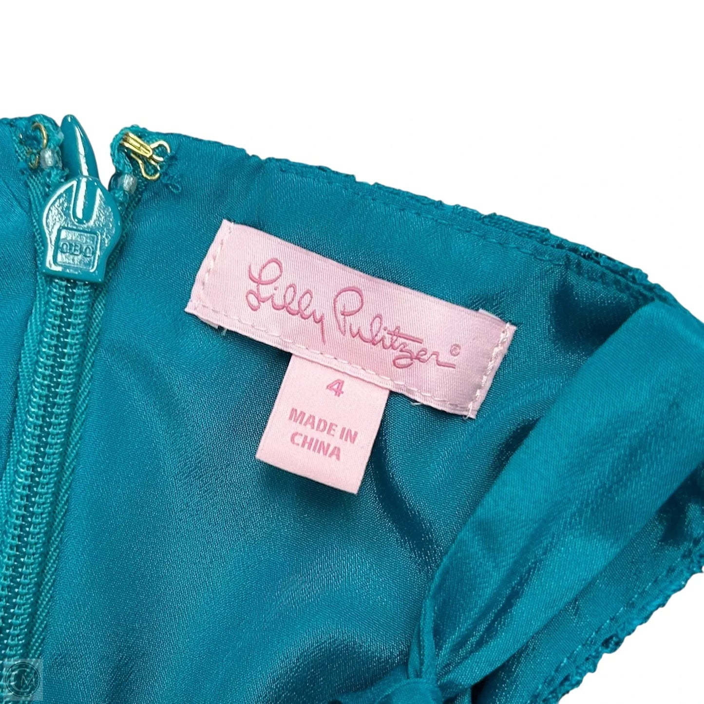 Dress Designer By Lilly Pulitzer In Teal, Size: S