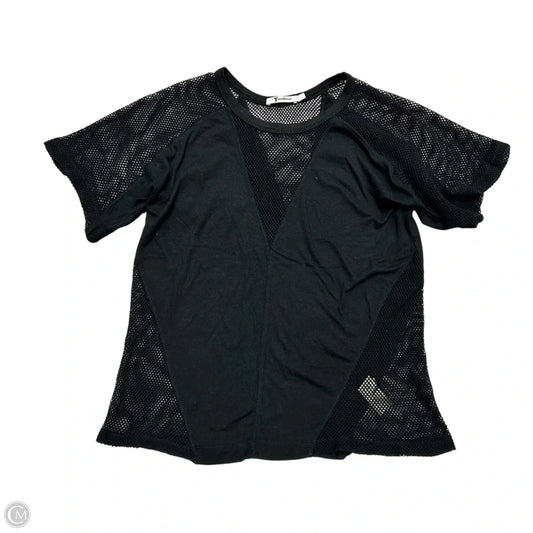 Top Short Sleeve Luxury Designer By Alexander Wang In Black, Size: Xs