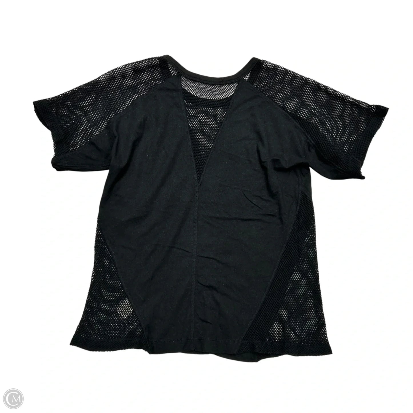 Top Short Sleeve Luxury Designer By Alexander Wang In Black, Size: Xs