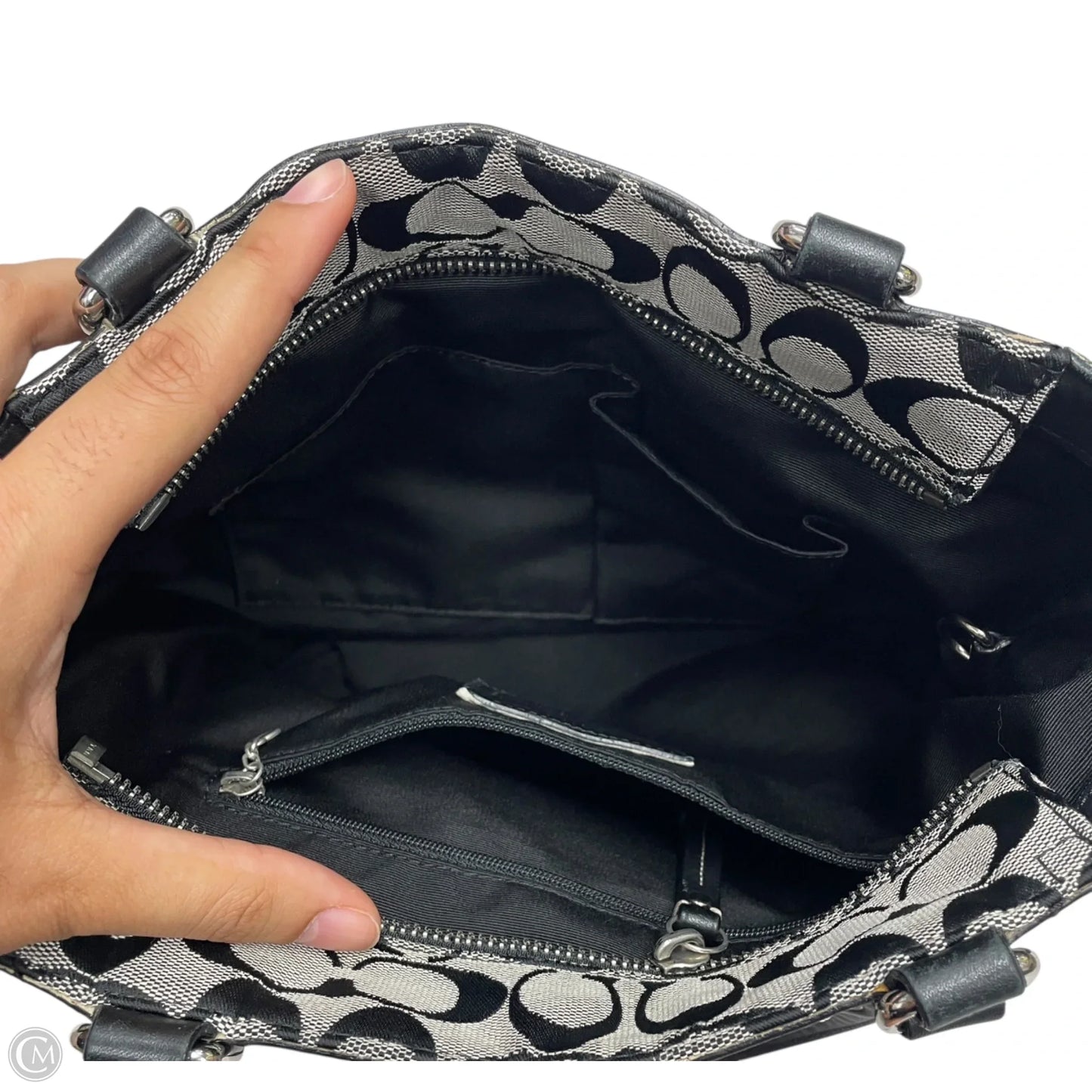 Handbag Designer By Coach, Size: Medium