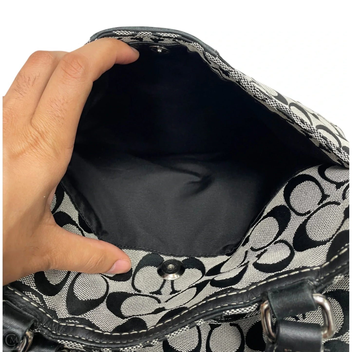 Handbag Designer By Coach, Size: Medium