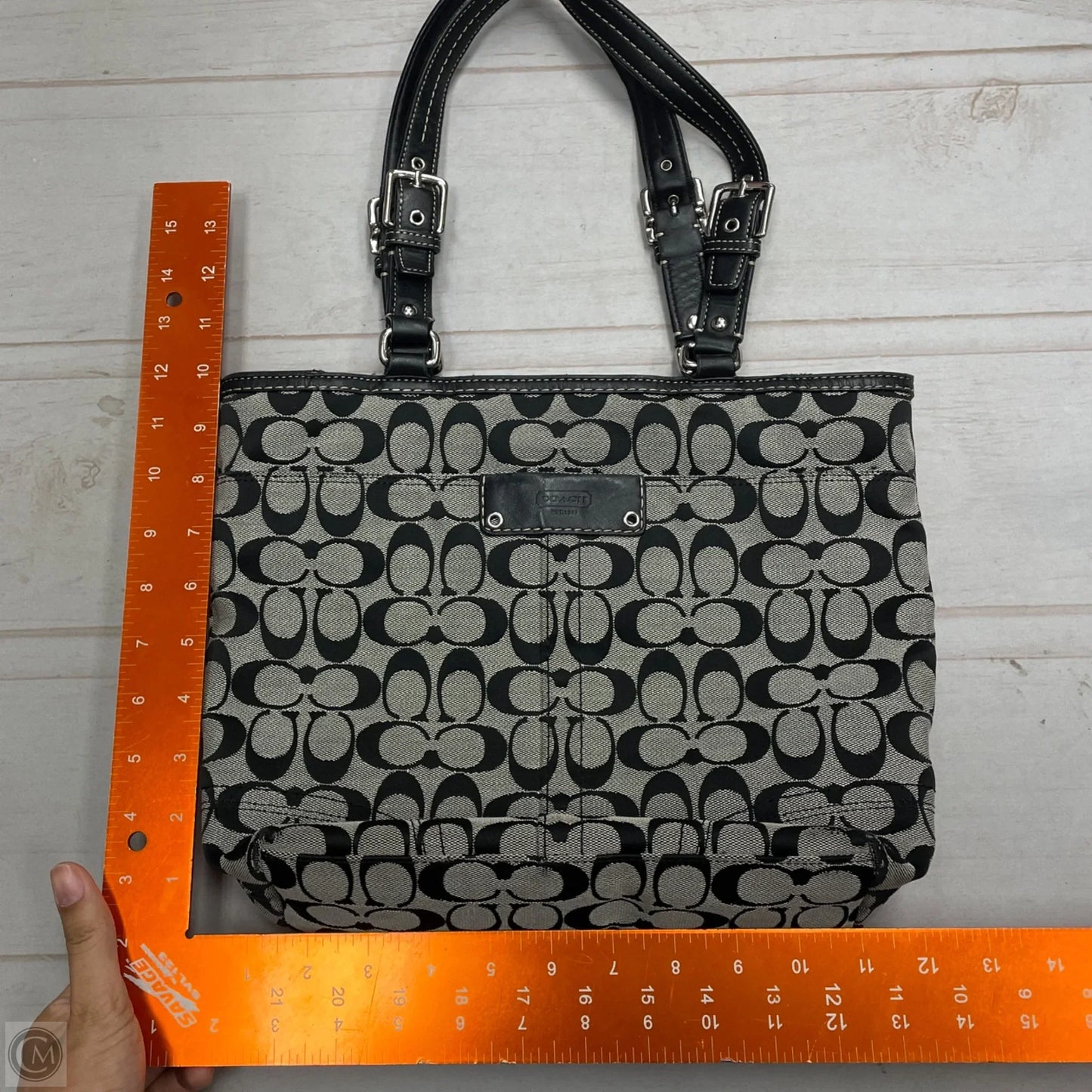 Handbag Designer By Coach, Size: Medium