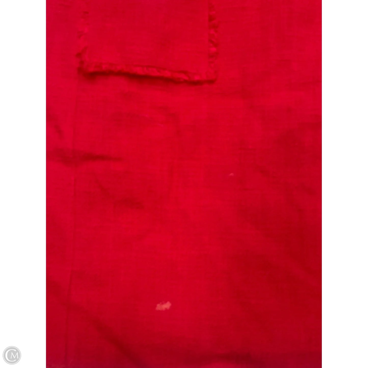 Dress Designer By Karl Lagerfeld In Red, Size: Xl
