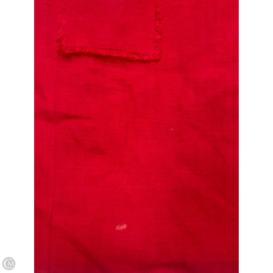Dress Designer By Karl Lagerfeld In Red, Size: Xl