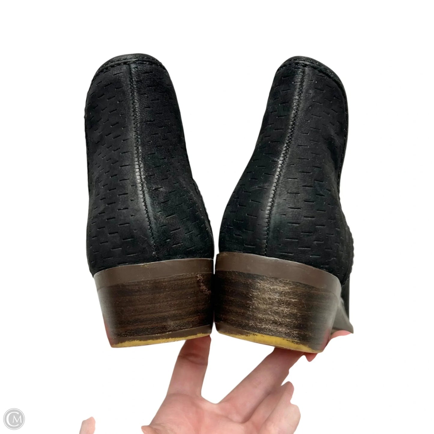 Boots Ankle Heels By Lucky Brand In Black, Size: 6