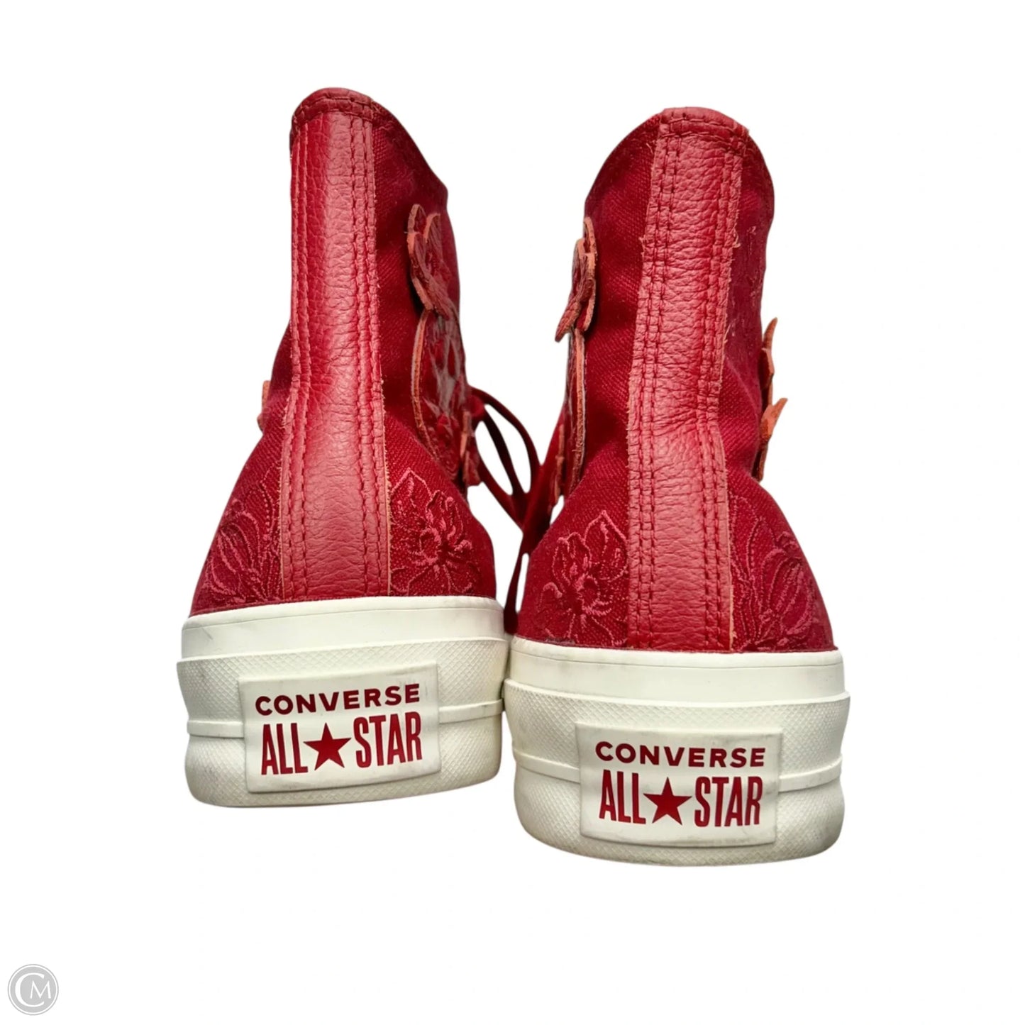 Shoes Flats By Converse In Red, Size: 9.5